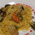 shivnee's cooksnap of when they made なすとベーコンとツナの和風パスタ.