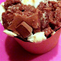 saetunn's cooksnap of when they made バレンタインに☆ごろっとチョコマフィン.
