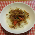 とらちゃん65's cooksnap of when they made 豚ひき肉ともやし炒め.