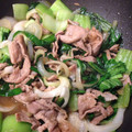 よこもす's cooksnap of when they made 簡単！青梗菜とにらのふわふわ卵炒め.