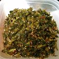 ごちそう日本's cooksnap of when they made かぶの葉(大根の葉)のおかか昆布ふりかけ.