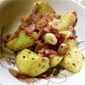 しろだいふく's cooksnap of when they made クレソルで♡ポテトとウインナーのソテー.