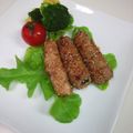 kiboku's cooksnap of when they made ズッキーニの豚バラ巻き☆バルサ胡麻風味.