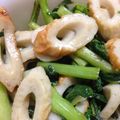 ほがら's cooksnap of when they made めんつゆだけでかぶの葉の炒めもの.