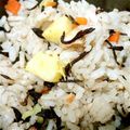 ぶっちさん's cooksnap of when they made 簡単！うどんスープでひじきご飯！.