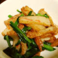 マリ02's cooksnap of when they made にらとさつま揚げのさっと煮.