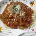 ﾏｨﾁｬﾝ's cooksnap of when they made 絶品！ミートソース.