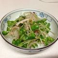 ひびこうママン's cooksnap of when they made もやしとさきイカの和え物♪.