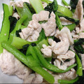 ポコ31's cooksnap of when they made 小松菜と豚肉の炒め物.