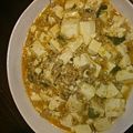 kenruna's cooksnap of when they made chimo☆カンタン麻婆豆腐.