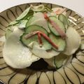 向日葵223's cooksnap of when they made 簡単 大根サラダ.