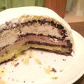 あきなべりー's cooksnap of when they made あのムースでSSピスタチオケーキ.