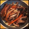 ウモキ's cooksnap of when they made 干しずいき煮.