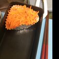 larvitar's cooksnap of when they made 弁当の一品！人参たらこ炒め.