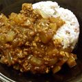 fukudoru's cooksnap of when they made 大根と豚ひき肉の和風カレー.