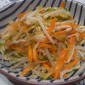 Pomodoro's cooksnap of when they made もやしとにんじんときゅうりのポン酢あえ.