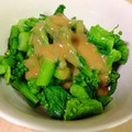 凍頂烏龍茶's cooksnap of when they made 菜の花のからし酢みそ和え.