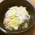 クックミホ's cooksnap of when they made 白菜と豚しゃぶの蒸鍋.