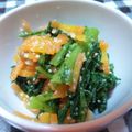 ohmagari's cooksnap of when they made 春菊のクルミ＆チーズのお浸し和え.