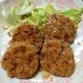 hbpりくママ's cooksnap of when they made 蓮根ハンバーグ.