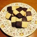 ゆりこ☆ミ's cooksnap of when they made うずまきクッキー＆市松模様クッキー♪.