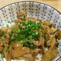 naoacha's cooksnap of when they made 甘辛ダレが美味しい☆豚丼.