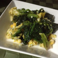 プリンすとろー's cooksnap of when they made ほうれん草と炒り卵のナムル.