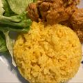 料理わ苦手's cooksnap of when they made 炊飯器で簡単！バターターメリックライスだ.