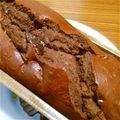 黒猫ミータ's cooksnap of when they made 混ぜるだけで簡単☆チョコパウンドケーキ.