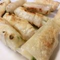 春と水's cooksnap of when they made ズッキーニとハム、クリチの焼き春巻き.