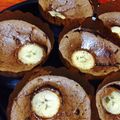 mochi3795's cooksnap of when they made バナナとろりん♡フォンダンショコラ.