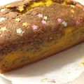 キューピーズトリオ's cooksnap of when they made かぼちゃとココアのパウンドケーキ.