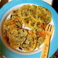 あべかわ餅's cooksnap of when they made 離乳食後期〜たっぷり野菜のお好み焼き.