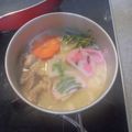 かす”お's cooksnap of when they made お雑煮（白みそ仕立て）.