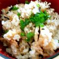 ｺーｼﾞ's cooksnap of when they made おでんの煮汁でひじきご飯.