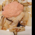 miya5☆'s cooksnap of when they made 長いもとエリンギのソテー✿明太マヨソース.
