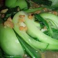 ふふとべべ's cooksnap of when they made 青梗菜のシンプル炒め.