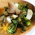 wamdawapw8's cooksnap of when they made 春菊と煮きのこのおひたし.