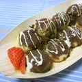 ゆんポン☆'s cooksnap of when they made たこ焼きみたいシュークリーム.