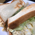ひろぽぽ0102's cooksnap of when they made サンドイッチ！簡単めちゃ旨！卵サンド.