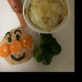 シュルビン's cooksnap of when they made 2歳☆誕生日 アンパンマンプレート.