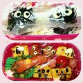 び〜ふちゃん's cooksnap of when they made キャラ弁*ポコンと埋め込みリスさん.