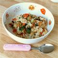 うゆさくら's cooksnap of when they made 子供大好き☆簡単レタス納豆チャーハン.