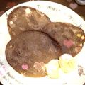 ayaz2610's cooksnap of when they made 小麦粉でつくるチョコバナナパンケーキ.