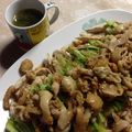べる5's cooksnap of when they made 簡単★鶏むね肉のサッパリゴマ油＋スープ.