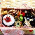 komutatata's cooksnap of when they made 輝け梅の星☆梅干しカニさんおにぎり.