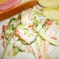 お魚キッチン's cooksnap of when they made 簡単！セロリとカニカマのサラダ♪.