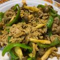 半熟王子's cooksnap of when they made 簡単！牛肉としめじと野菜のカレー風炒め！.