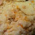 tama2012's cooksnap of when they made しめじとベーコンの洋風炊き込みご飯.