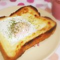 ma:9's cooksnap of when they made マヨ玉子☆トースト.